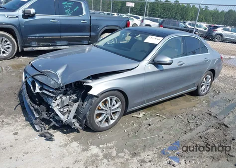 2016 Mercedes-Benz C 300 Luxury/Sport from USA, damaged, VIN WDDWF4JB0GR161167